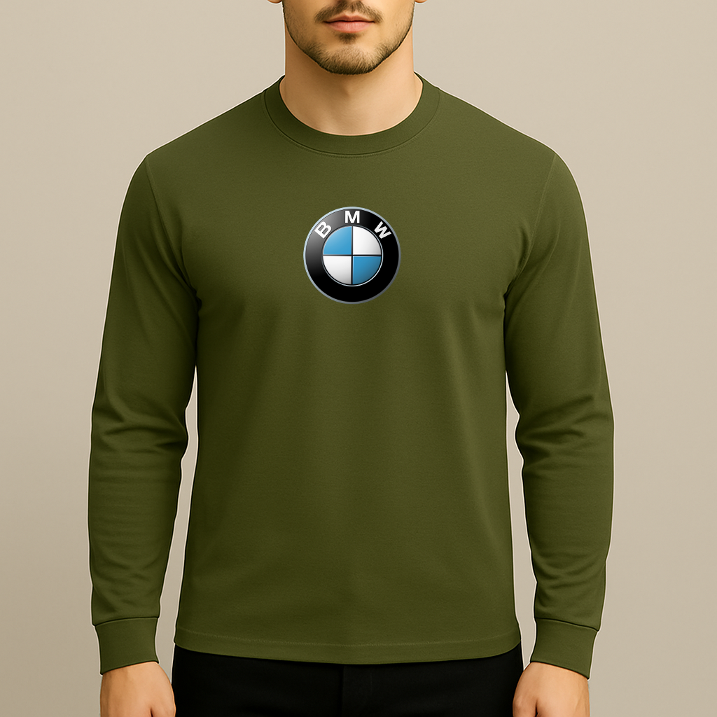 Men's BMW Motorsports Car Long Sleeve T-Shirt